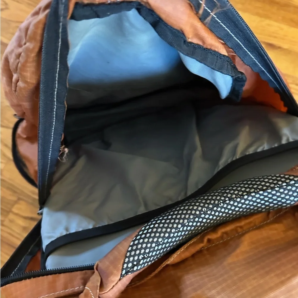 Stylish Copper and Black Backpack